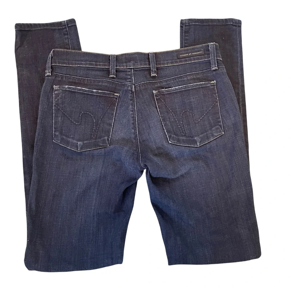 Citizens of Humanity COH Low Waist Skinny Leg Denim Blue‎ Jeans Size 27